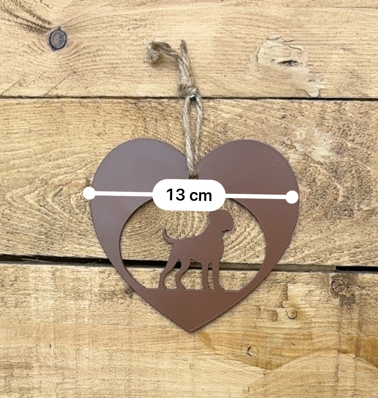 Boxer love heart