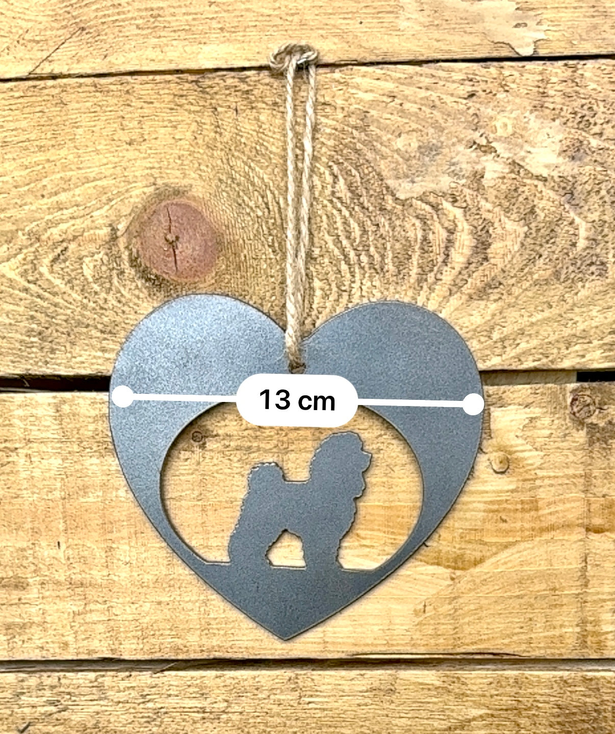 Cockapoo dog love heart ￼